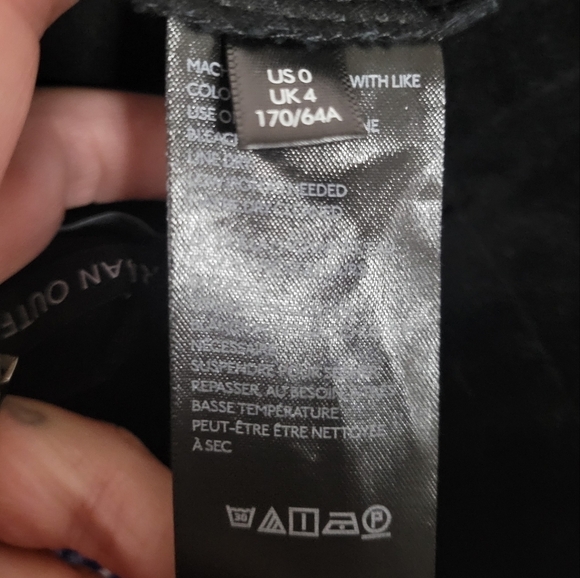 Urban Outfitters high rise velvet like pants size 0 - Picture 9 of 13